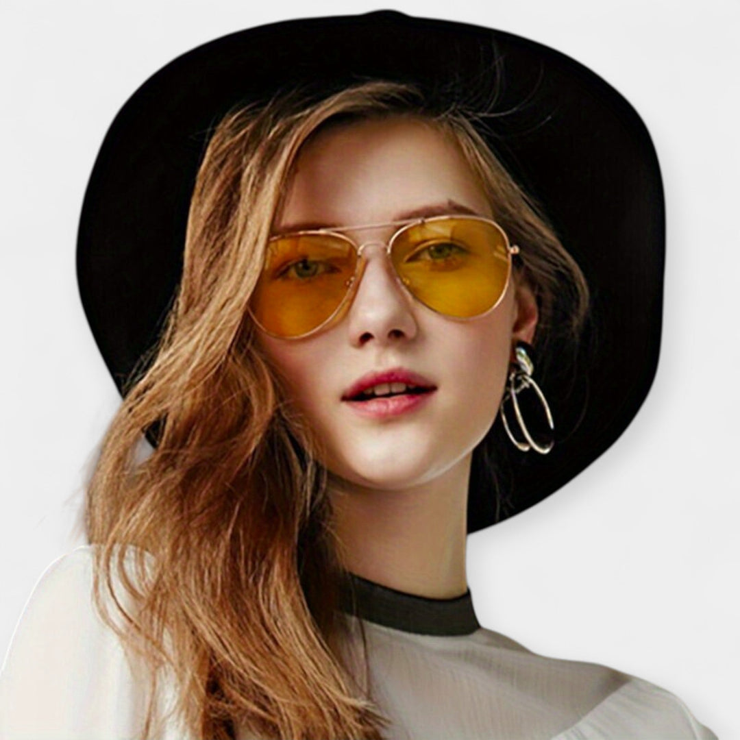 Lucie Nadčasově Luxusní Zrcadlové Sluneční Brýle Vintage