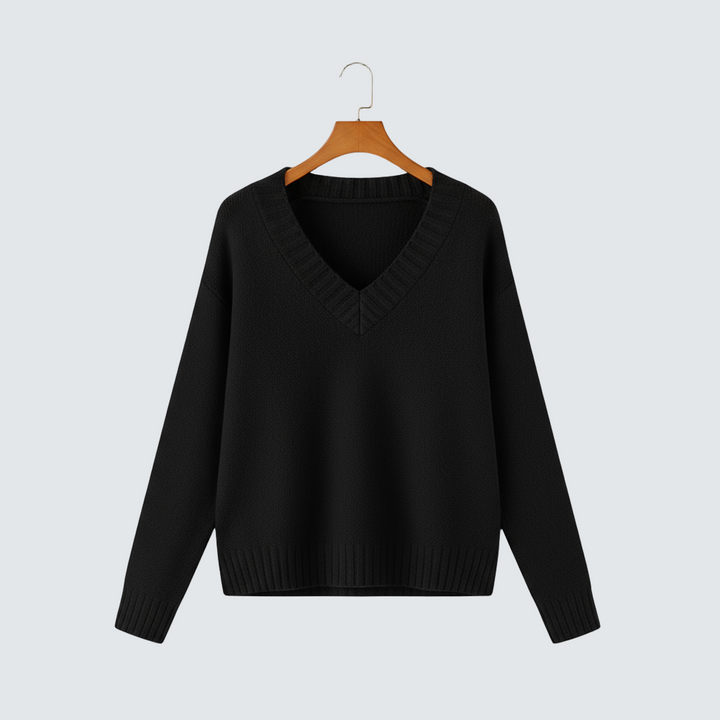 Adéla | Elegantní svetr s V-výstřihem